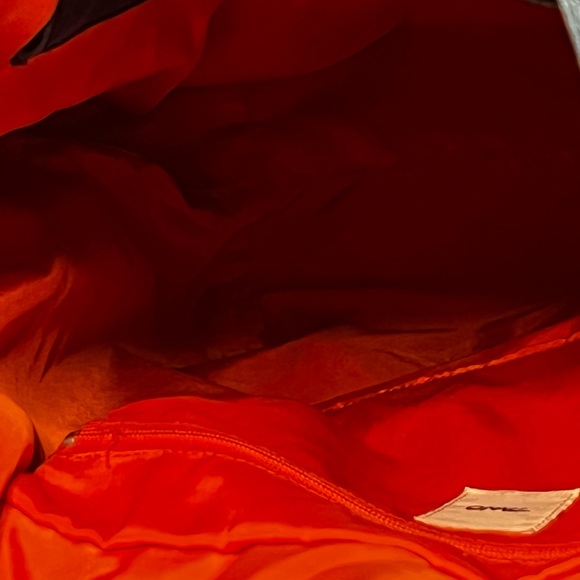 Tano Modern Bucket. Beautiful blue color w/ silver hardware. Fun everyday bag! - Picture 5 of 6